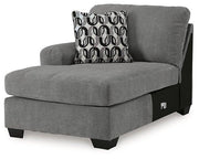 Birkdale Court Sectional with Chaise - Furniture Home Store (Hanford, CA)