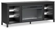 Cayberry Entertainment Center with Electric Fireplace - Furniture Home Store (Hanford, CA)