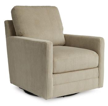 Icaman Swivel Accent Chair - Furniture Home Store (Hanford, CA)