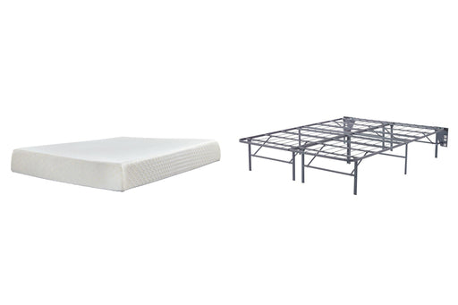 10 Inch Chime Memory Foam Mattress Set - Furniture Home Store (Hanford, CA)