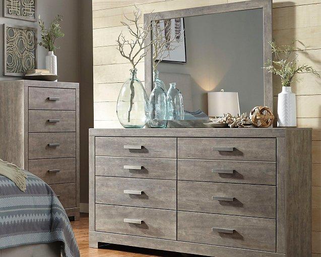 Culverbach Dresser and Mirror - Furniture Home Store (Hanford, CA)