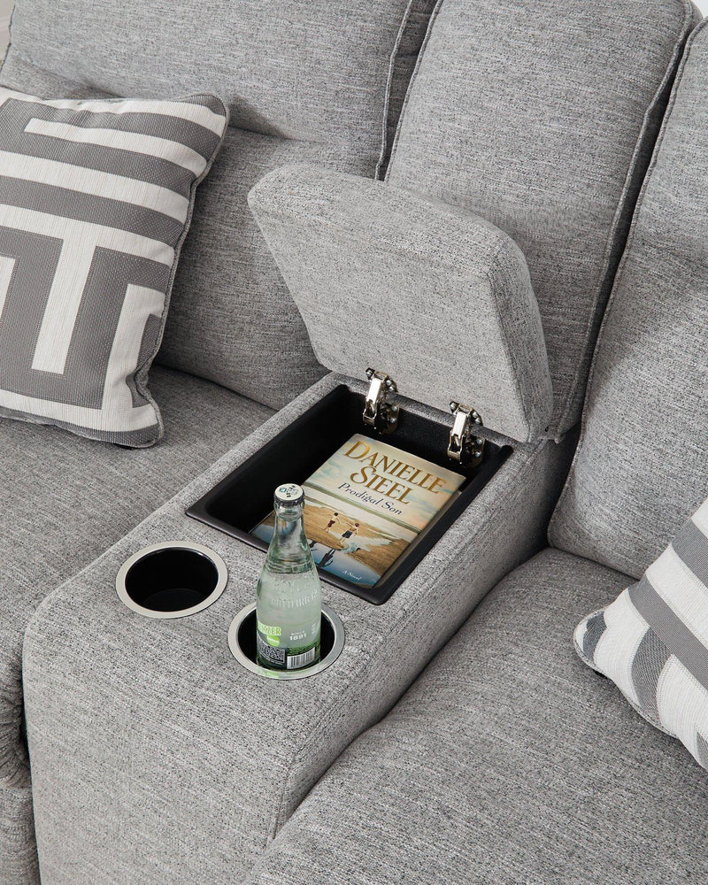 Biscoe Power Reclining Loveseat - Furniture Home Store (Hanford, CA)