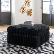 Midnight-Madness Oversized Accent Ottoman - Furniture Home Store (Hanford, CA)