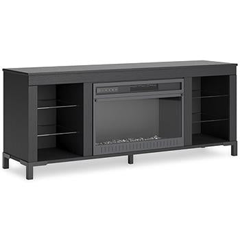 Cayberry 60" TV Stand with Electric Fireplace - Furniture Home Store (Hanford, CA)