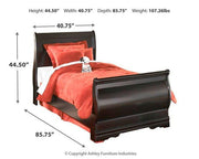 Huey Vineyard Bedroom Set - Furniture Home Store (Hanford, CA)
