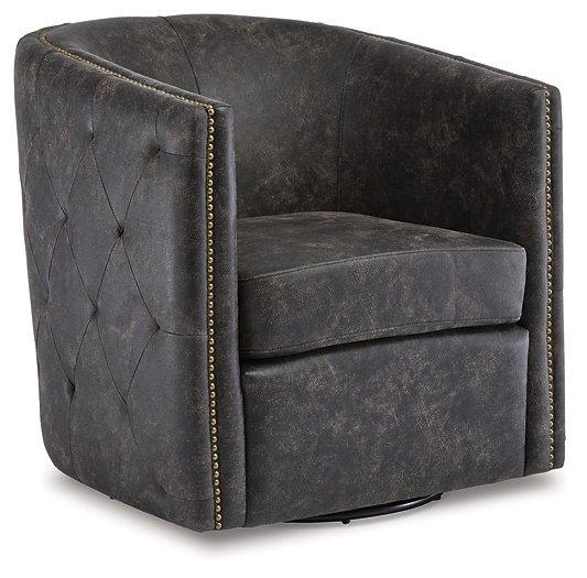 Brentlow Swivel Accent Chair - Furniture Home Store (Hanford, CA)
