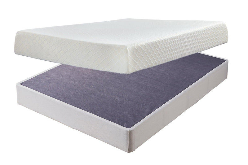10 Inch Chime Memory Foam Mattress Set - Furniture Home Store (Hanford, CA)