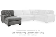 Birkdale Court Sectional with Chaise - Furniture Home Store (Hanford, CA)