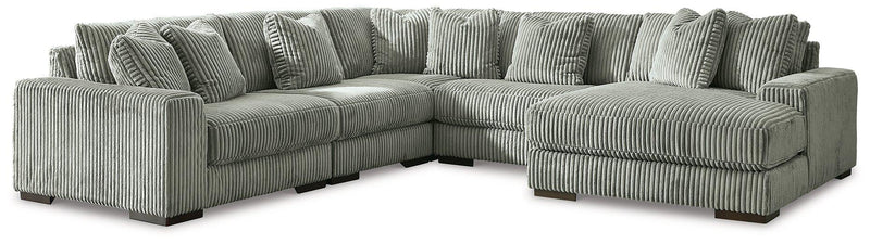 Lindyn Sectional with Chaise - Furniture Home Store (Hanford, CA)