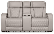 Boyington Power Reclining Loveseat with Console - Furniture Home Store (Hanford, CA)
