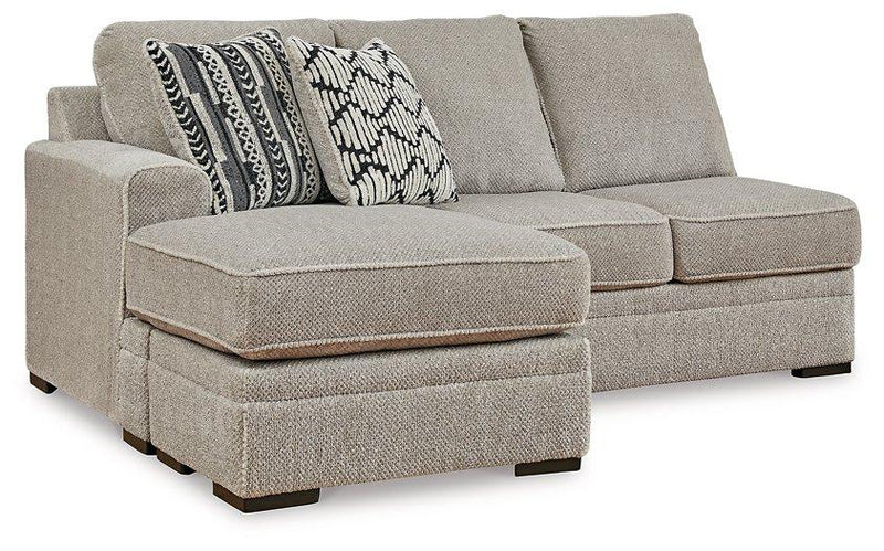 Calnita Sectional with Chaise - Furniture Home Store (Hanford, CA)