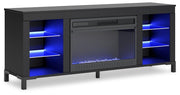 Cayberry Entertainment Center with Electric Fireplace - Furniture Home Store (Hanford, CA)