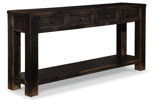 Gavelston Sofa/Console Table - Furniture Home Store (Hanford, CA)