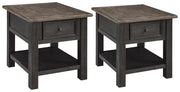 Tyler Creek End Table Set - Furniture Home Store (Hanford, CA)