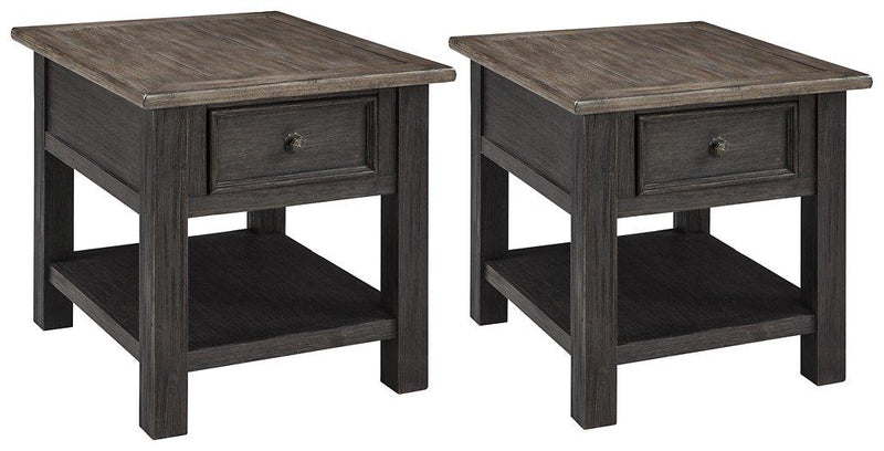 Tyler Creek End Table Set - Furniture Home Store (Hanford, CA)