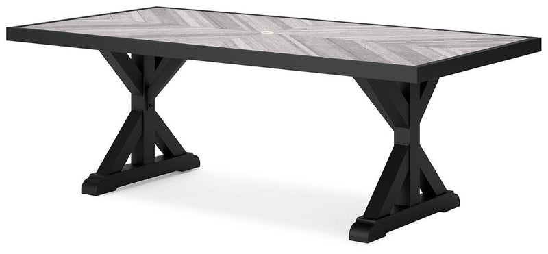 Beachcroft Outdoor Dining Table - Furniture Home Store (Hanford, CA)