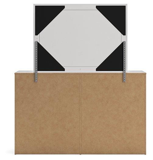 Cayboni Dresser and Mirror - Furniture Home Store (Hanford, CA)