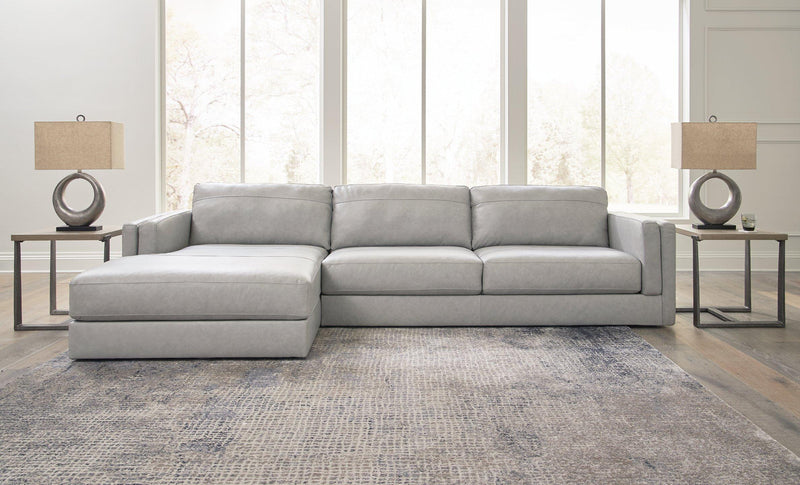Amiata Sectional with Chaise - Furniture Home Store (Hanford, CA)