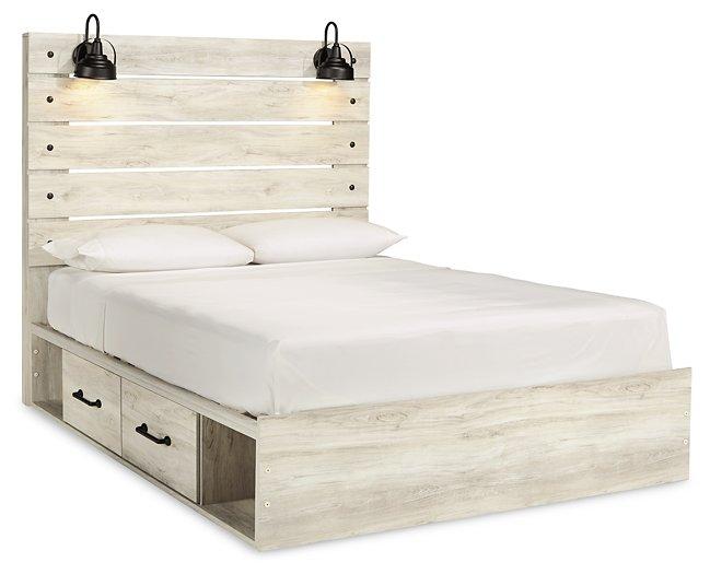 Cambeck Bed with 4 Storage Drawers - Furniture Home Store (Hanford, CA)