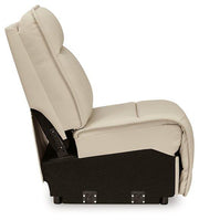 Double Deal Reclining Sectional with Console - Furniture Home Store (Hanford, CA)