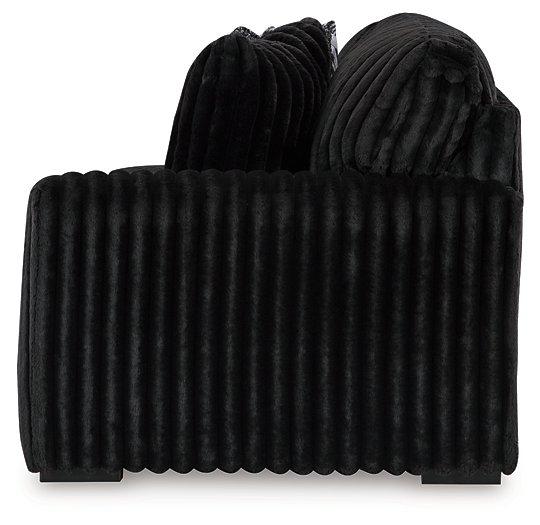 Midnight-Madness Sectional with Chaise - Furniture Home Store (Hanford, CA)