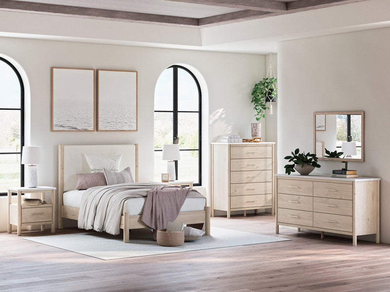 Cadmori Upholstered Bed - Furniture Home Store (Hanford, CA)