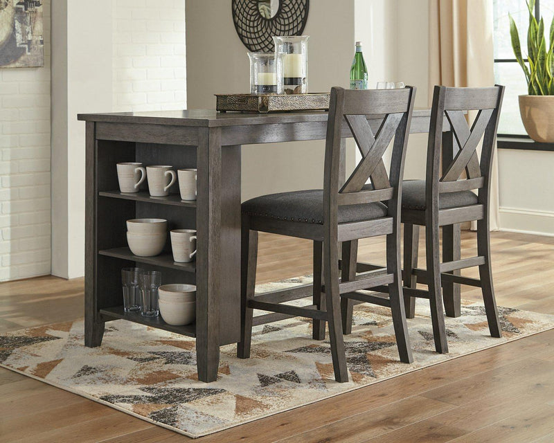 Caitbrook Counter Height Dining Package - Furniture Home Store (Hanford, CA)