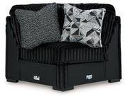 Midnight-Madness Sectional with Chaise - Furniture Home Store (Hanford, CA)