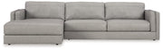 Amiata Sectional with Chaise - Furniture Home Store (Hanford, CA)