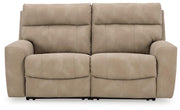 Next-Gen DuraPella Power Reclining Sectional Loveseat - Furniture Home Store (Hanford, CA)