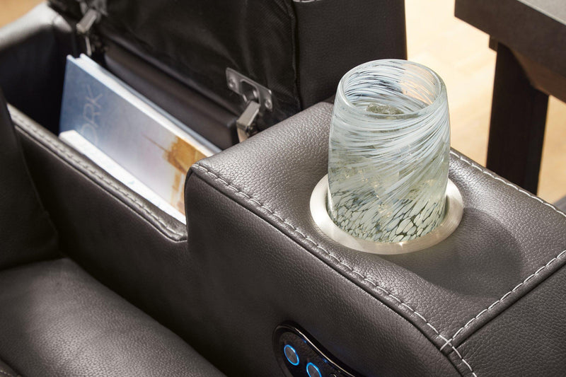 Fyne-Dyme Power Recliner - Furniture Home Store (Hanford, CA)