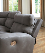 Next-Gen DuraPella Power Reclining Sectional - Furniture Home Store (Hanford, CA)