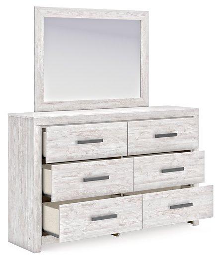 Cayboni Dresser and Mirror - Furniture Home Store (Hanford, CA)