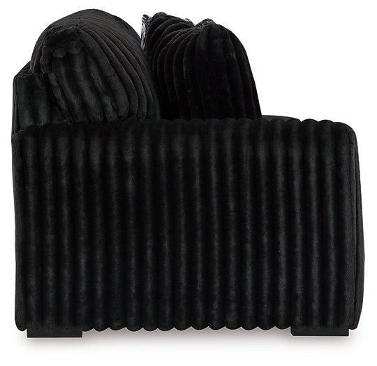 Midnight-Madness Sectional with Chaise - Furniture Home Store (Hanford, CA)