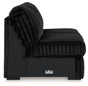 Midnight-Madness Sectional with Chaise - Furniture Home Store (Hanford, CA)