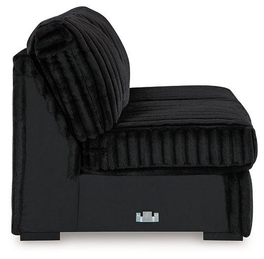 Midnight-Madness Sectional with Chaise - Furniture Home Store (Hanford, CA)