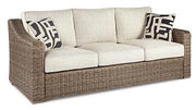 Beachcroft Beachcroft Nuvella Sofa with Coffee and End Table - Furniture Home Store (Hanford, CA)
