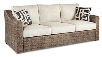 Beachcroft Beachcroft Nuvella Sofa with Coffee and End Table - Furniture Home Store (Hanford, CA)
