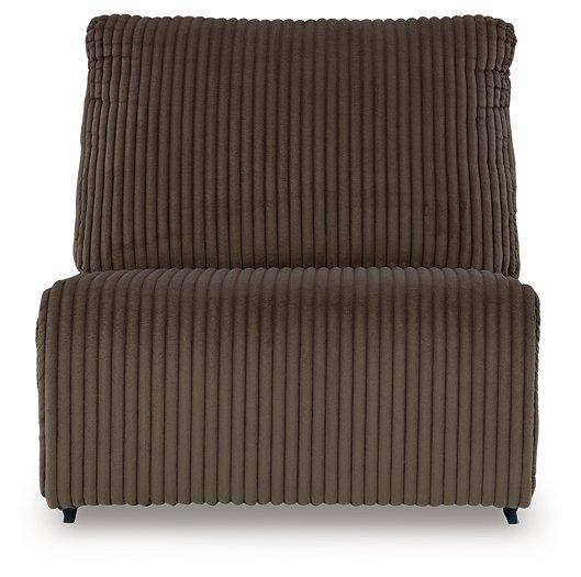 Top Tier Reclining Sectional with Chaise - Furniture Home Store (Hanford, CA)