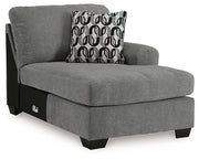 Birkdale Court Sectional with Chaise - Furniture Home Store (Hanford, CA)