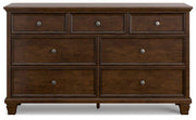 Danabrin Dresser and Mirror - Furniture Home Store (Hanford, CA)