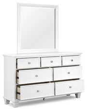 Fortman Dresser and Mirror - Furniture Home Store (Hanford, CA)