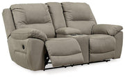 Next-Gen Gaucho Reclining Loveseat with Console - Furniture Home Store (Hanford, CA)