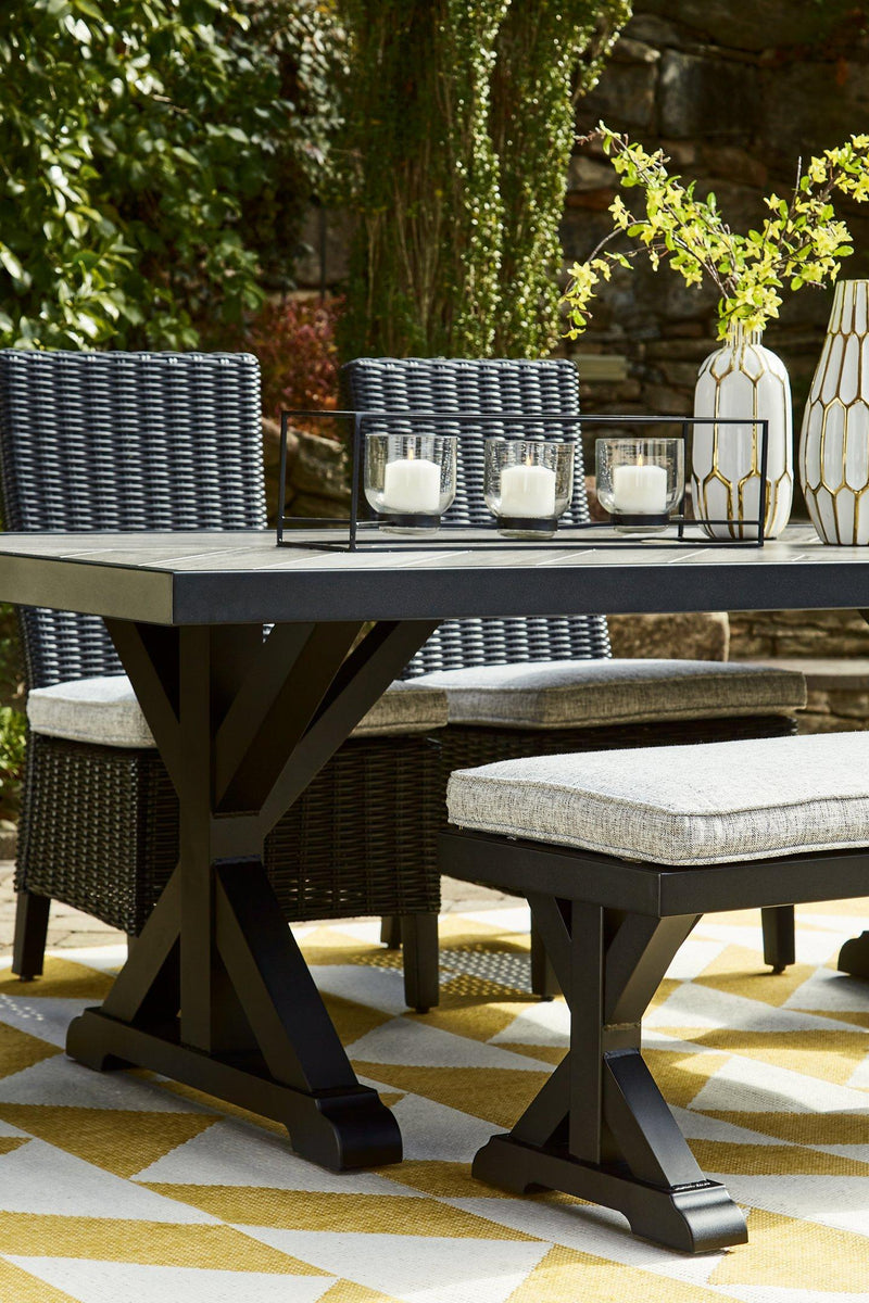 Beachcroft Outdoor Dining Table - Furniture Home Store (Hanford, CA)