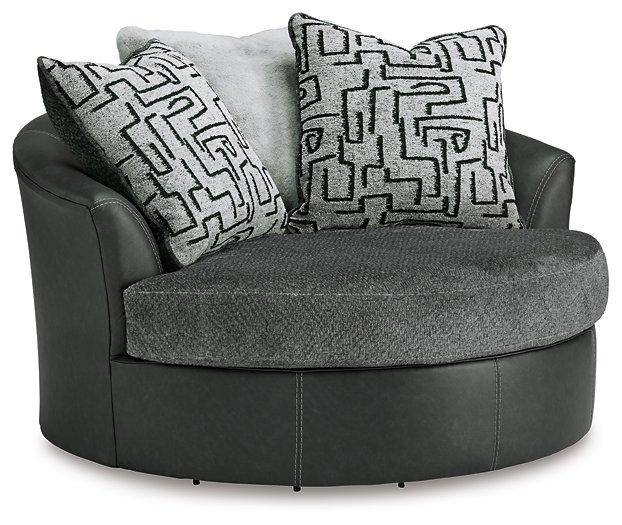 Brixley Pier Oversized Swivel Accent Chair - Furniture Home Store (Hanford, CA)