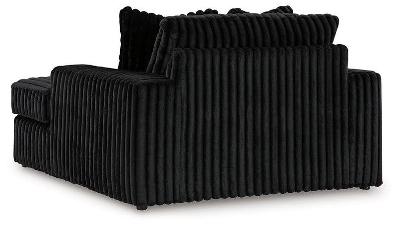 Midnight-Madness Oversized Chaise - Furniture Home Store (Hanford, CA)