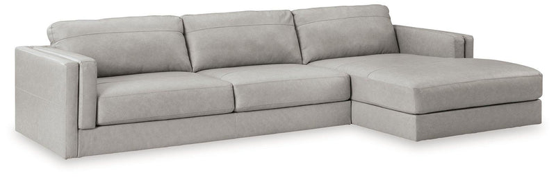 Amiata Sectional with Chaise - Furniture Home Store (Hanford, CA)