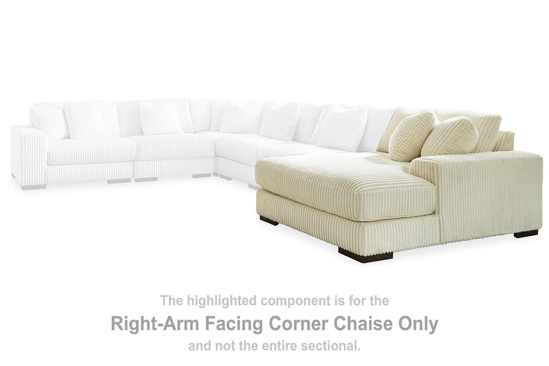 Lindyn Sectional with Chaise - Furniture Home Store (Hanford, CA)