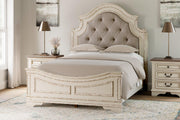 Realyn Upholstered Bed - Furniture Home Store (Hanford, CA)