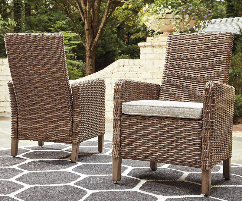 Beachcroft Outdoor Dining Set - Furniture Home Store (Hanford, CA)